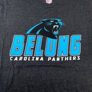 Carolina Panthers NFL Championship Tri-Blend "Belong" NOS T- Shirt